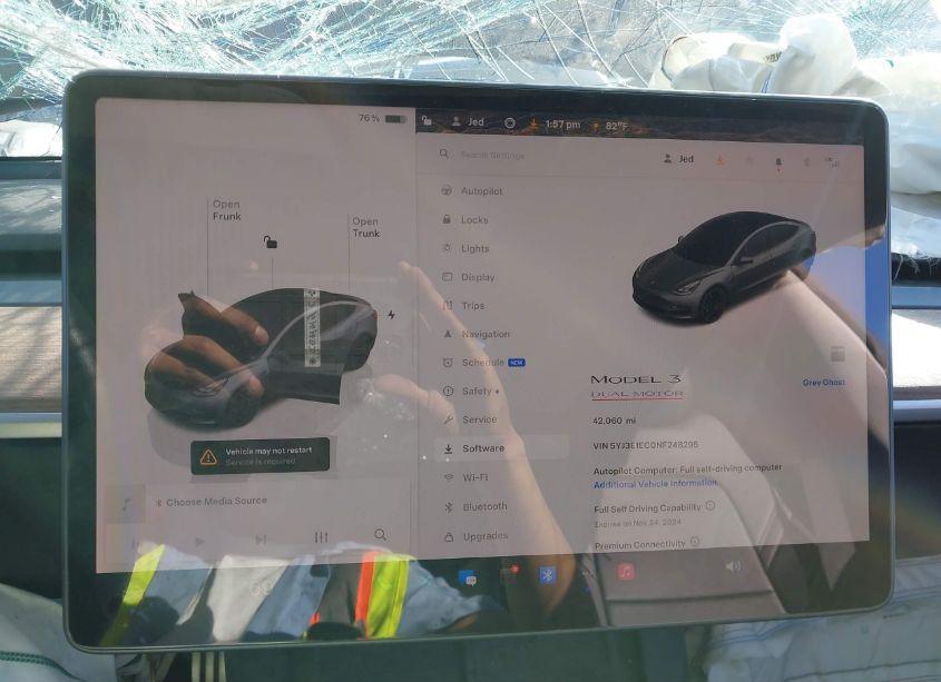 Photo 17 of 2022 Tesla Model 3 PERFORMANCE DUAL MOTOR ALL-WHEEL DRIVE (VIN 5YJ3E1EC0NF248295)