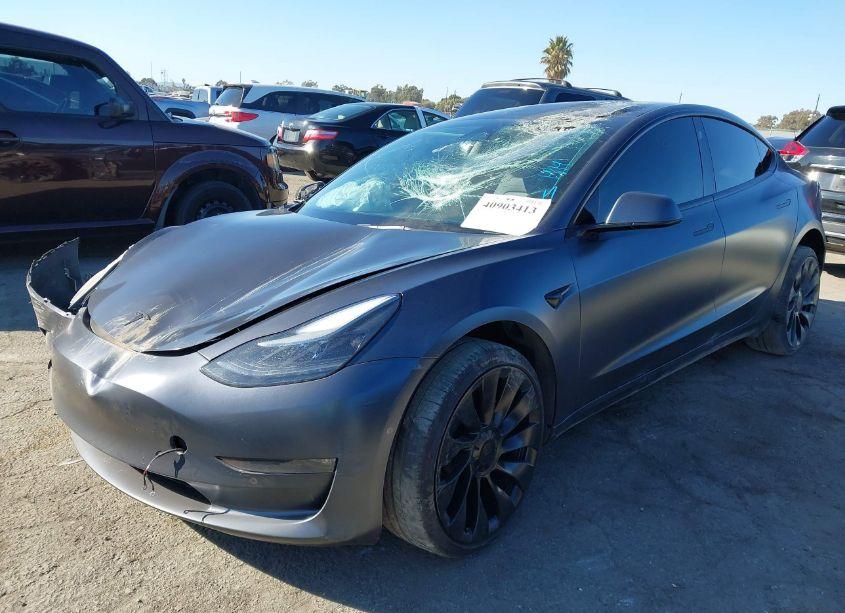 Photo 2 of 2022 Tesla Model 3 PERFORMANCE DUAL MOTOR ALL-WHEEL DRIVE (VIN 5YJ3E1EC0NF248295)