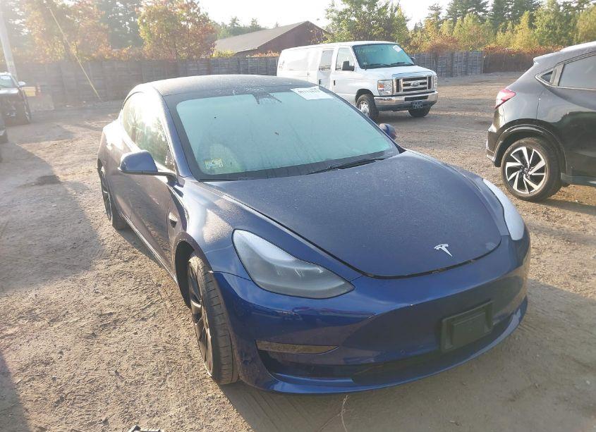 2022 Tesla Model 3 PERFORMANCE DUAL MOTOR ALL-WHEEL DRIVE (VIN 5YJ3E1EC0NF268658) main photo