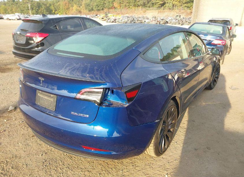 Photo 4 of 2022 Tesla Model 3 PERFORMANCE DUAL MOTOR ALL-WHEEL DRIVE (VIN 5YJ3E1EC0NF268658)