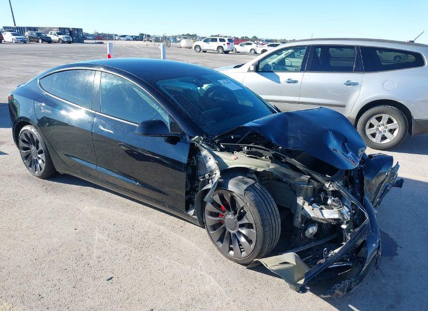 2022 Tesla Model 3 PERFORMANCE DUAL MOTOR ALL-WHEEL DRIVE (VIN 5YJ3E1EC0NF295830) main photo