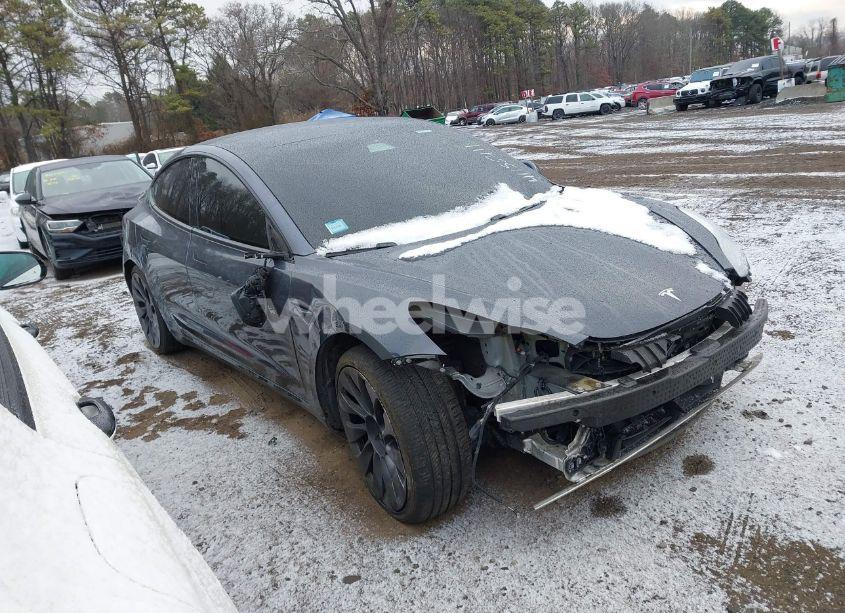 2021 Tesla Model 3 PERFORMANCE DUAL MOTOR ALL-WHEEL DRIVE (VIN 5YJ3E1EC1MF063414) main photo