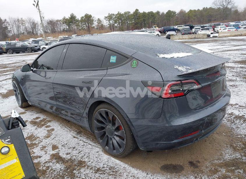 Photo 3 of 2021 Tesla Model 3 PERFORMANCE DUAL MOTOR ALL-WHEEL DRIVE (VIN 5YJ3E1EC1MF063414)