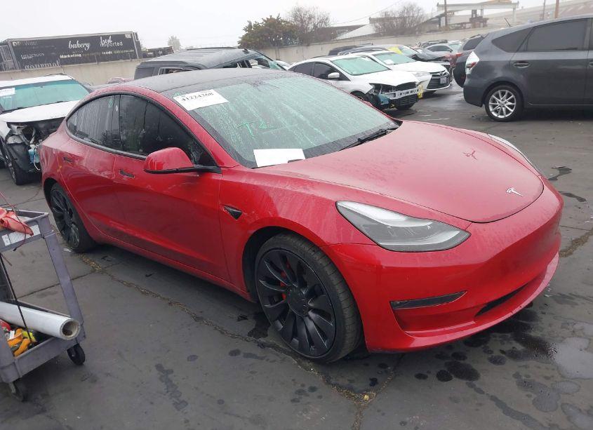 2023 Tesla Model 3 PERFORMANCE DUAL MOTOR ALL-WHEEL DRIVE (VIN 5YJ3E1EC1PF395048) main photo