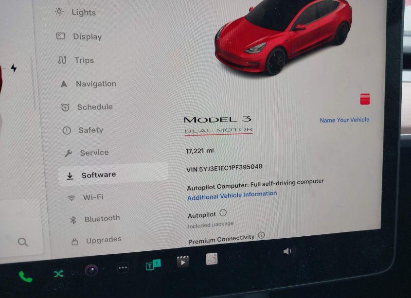 Photo 15 of 2023 Tesla Model 3 PERFORMANCE DUAL MOTOR ALL-WHEEL DRIVE (VIN 5YJ3E1EC1PF395048)
