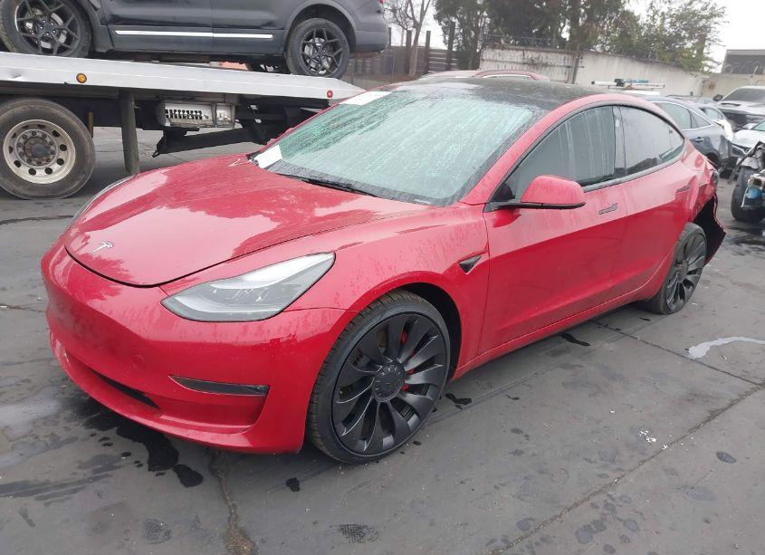 Photo 2 of 2023 Tesla Model 3 PERFORMANCE DUAL MOTOR ALL-WHEEL DRIVE (VIN 5YJ3E1EC1PF395048)