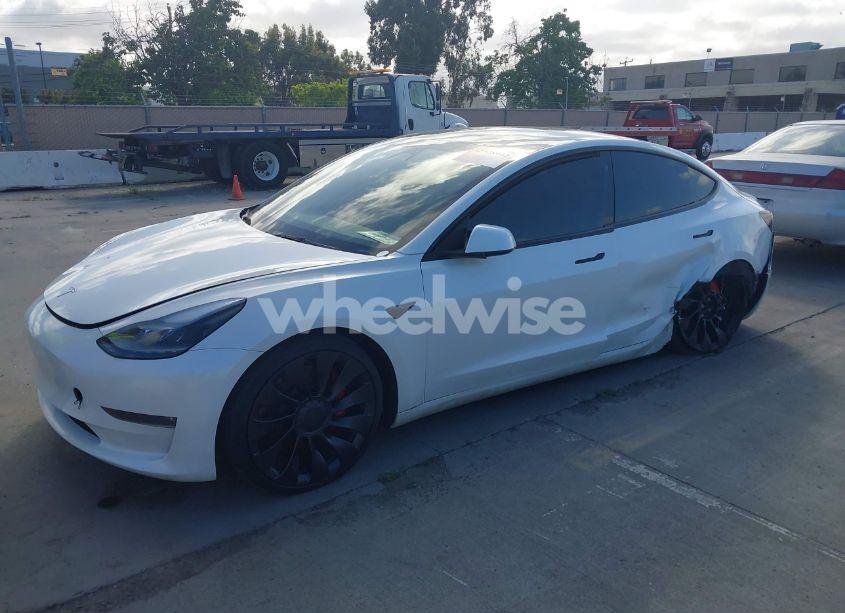 Photo 2 of 2023 Tesla Model 3 PERFORMANCE DUAL MOTOR ALL-WHEEL DRIVE (VIN 5YJ3E1EC1PF608354)