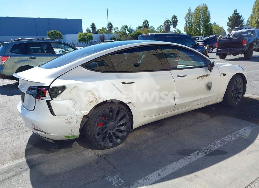 Photo 4 of 2022 Tesla Model 3 PERFORMANCE DUAL MOTOR ALL-WHEEL DRIVE (VIN 5YJ3E1EC2NF354473)