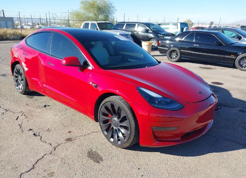2023 Tesla Model 3 PERFORMANCE DUAL MOTOR ALL-WHEEL DRIVE (VIN 5YJ3E1EC2PF688702) main photo