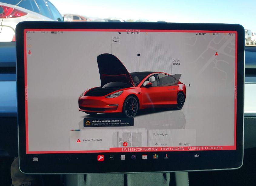 Photo 18 of 2023 Tesla Model 3 PERFORMANCE DUAL MOTOR ALL-WHEEL DRIVE (VIN 5YJ3E1EC2PF688702)