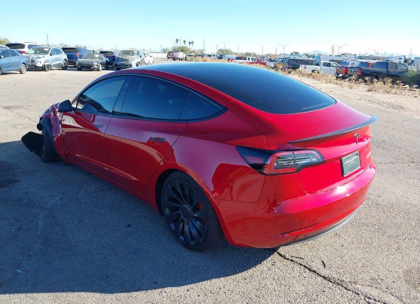 Photo 3 of 2023 Tesla Model 3 PERFORMANCE DUAL MOTOR ALL-WHEEL DRIVE (VIN 5YJ3E1EC2PF688702)