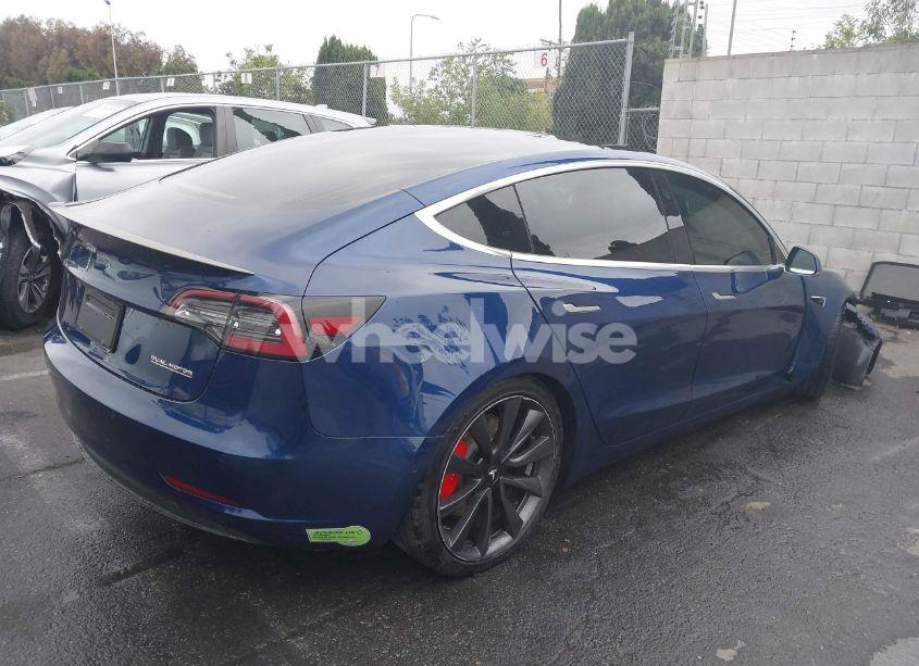 Photo 4 of 2020 Tesla Model 3 PERFORMANCE DUAL MOTOR ALL-WHEEL DRIVE (VIN 5YJ3E1EC3LF648042)