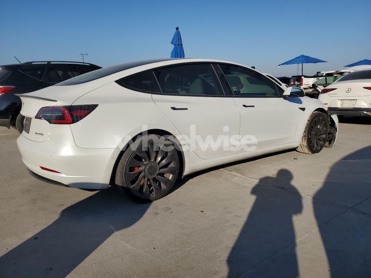 Photo 3 of 2021 TESLA MODEL 3 N/A (VIN 5YJ3E1EC3MF988518)