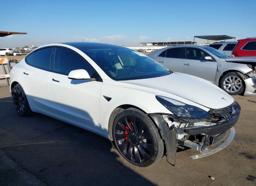 2022 Tesla Model 3 PERFORMANCE DUAL MOTOR ALL-WHEEL DRIVE (VIN 5YJ3E1EC3NF247951) main photo