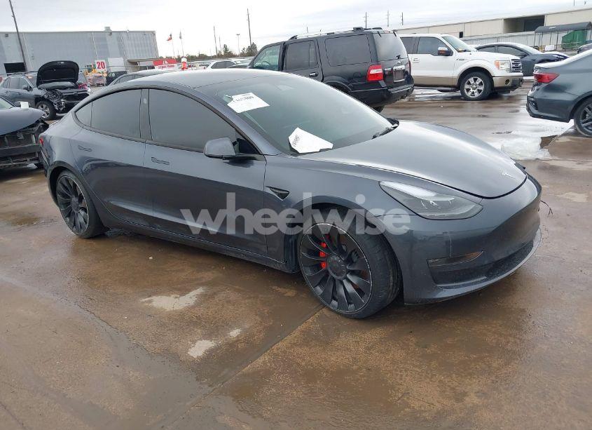 2023 Tesla Model 3 PERFORMANCE DUAL MOTOR ALL-WHEEL DRIVE (VIN 5YJ3E1EC3PF577351) main photo