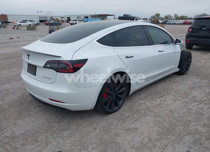Photo 4 of 2020 Tesla Model 3 PERFORMANCE DUAL MOTOR ALL-WHEEL DRIVE (VIN 5YJ3E1EC4LF736405)