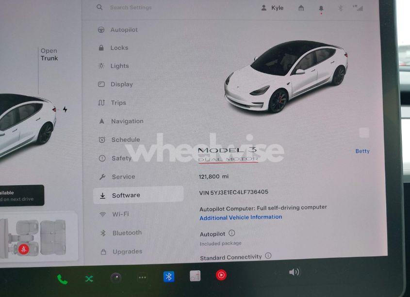 Photo 7 of 2020 Tesla Model 3 PERFORMANCE DUAL MOTOR ALL-WHEEL DRIVE (VIN 5YJ3E1EC4LF736405)