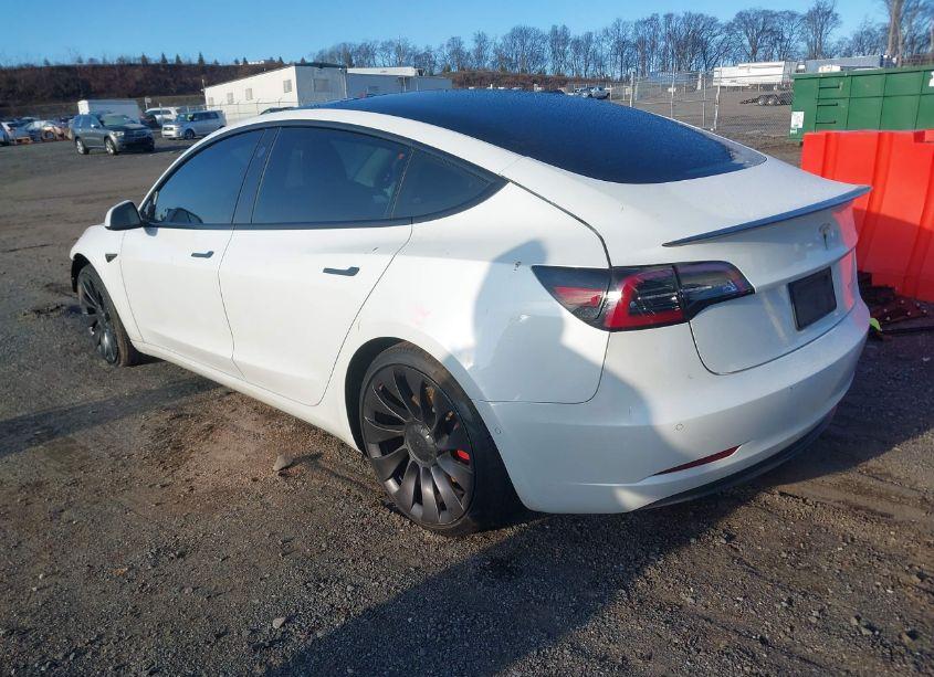Photo 3 of 2021 Tesla Model 3 PERFORMANCE DUAL MOTOR ALL-WHEEL DRIVE (VIN 5YJ3E1EC4MF056196)