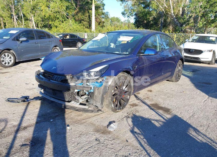 Photo 2 of 2023 Tesla Model 3 PERFORMANCE DUAL MOTOR ALL-WHEEL DRIVE (VIN 5YJ3E1EC4PF404521)