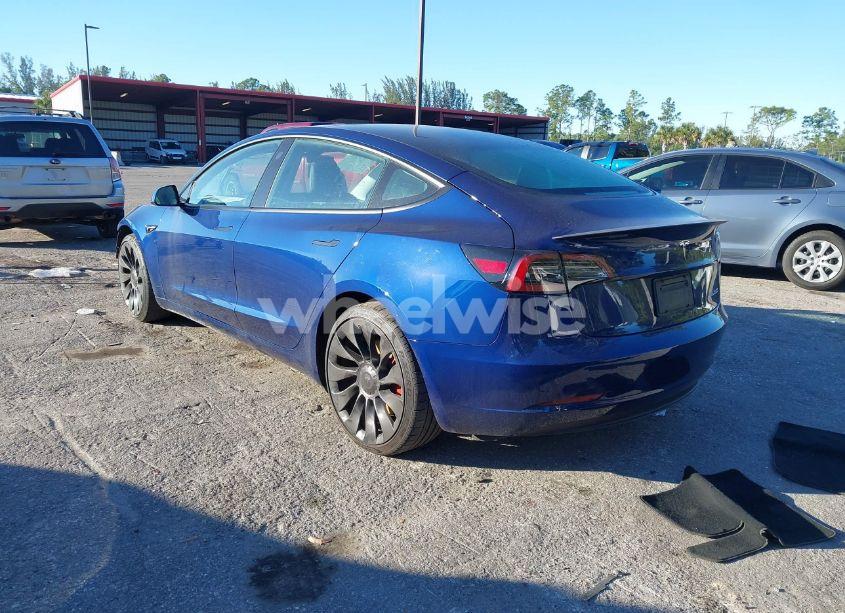 Photo 3 of 2023 Tesla Model 3 PERFORMANCE DUAL MOTOR ALL-WHEEL DRIVE (VIN 5YJ3E1EC4PF404521)