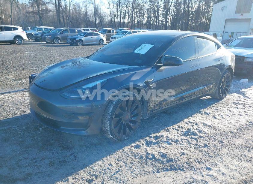 Photo 2 of 2023 Tesla Model 3 PERFORMANCE DUAL MOTOR ALL-WHEEL DRIVE (VIN 5YJ3E1EC4PF589881)