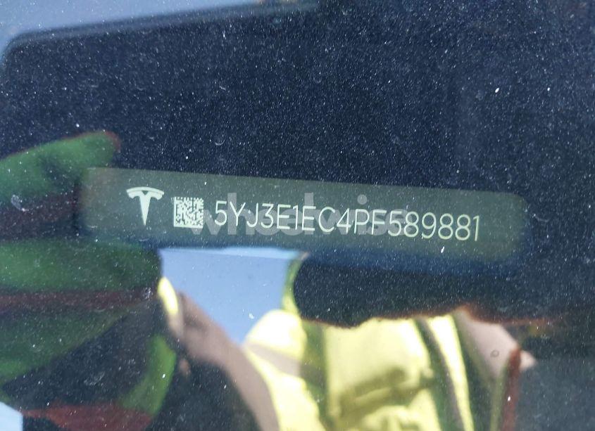 Photo 9 of 2023 Tesla Model 3 PERFORMANCE DUAL MOTOR ALL-WHEEL DRIVE (VIN 5YJ3E1EC4PF589881)