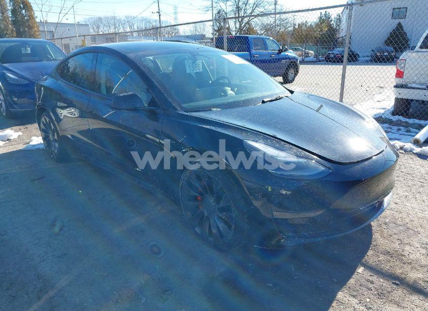 2021 Tesla Model 3 PERFORMANCE DUAL MOTOR ALL-WHEEL DRIVE (VIN 5YJ3E1EC5MF090518) main photo