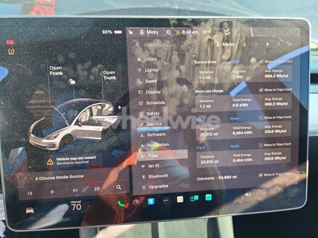 Photo 11 of 2021 TESLA MODEL 3 N/A (VIN 5YJ3E1EC5MF973289)