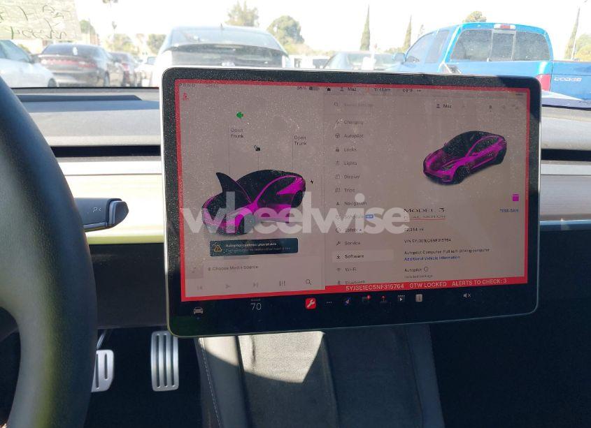 Photo 18 of 2022 Tesla Model 3 PERFORMANCE DUAL MOTOR ALL-WHEEL DRIVE (VIN 5YJ3E1EC5NF315764)