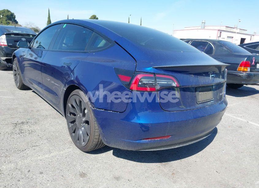 Photo 3 of 2022 Tesla Model 3 PERFORMANCE DUAL MOTOR ALL-WHEEL DRIVE (VIN 5YJ3E1EC5NF315764)