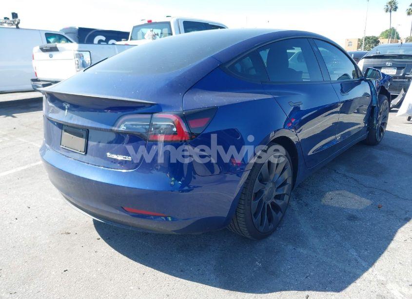 Photo 4 of 2022 Tesla Model 3 PERFORMANCE DUAL MOTOR ALL-WHEEL DRIVE (VIN 5YJ3E1EC5NF315764)