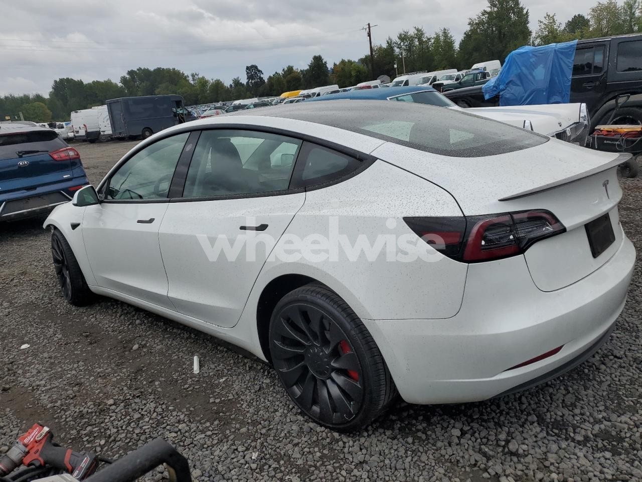 Photo 2 of 2023 TESLA MODEL 3 (VIN 5YJ3E1EC5PF394646)