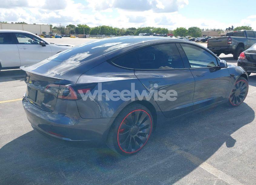 Photo 4 of 2023 Tesla Model 3 PERFORMANCE DUAL MOTOR ALL-WHEEL DRIVE (VIN 5YJ3E1EC5PF713446)