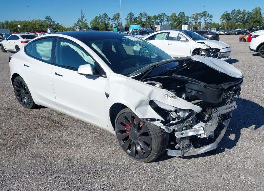 2021 Tesla Model 3 PERFORMANCE DUAL MOTOR ALL-WHEEL DRIVE (VIN 5YJ3E1EC6MF991056) main photo