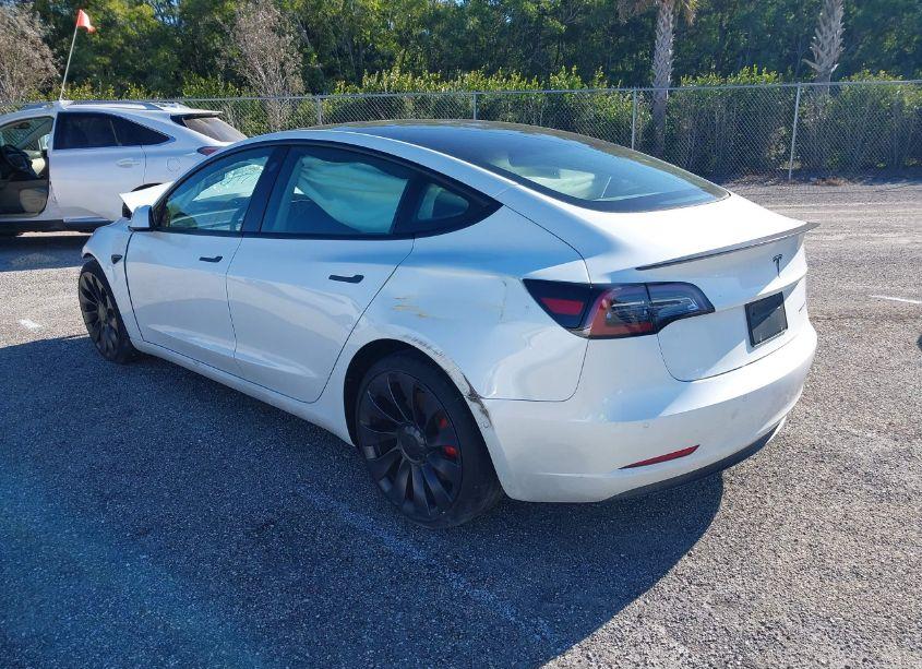 Photo 3 of 2021 Tesla Model 3 PERFORMANCE DUAL MOTOR ALL-WHEEL DRIVE (VIN 5YJ3E1EC6MF991056)