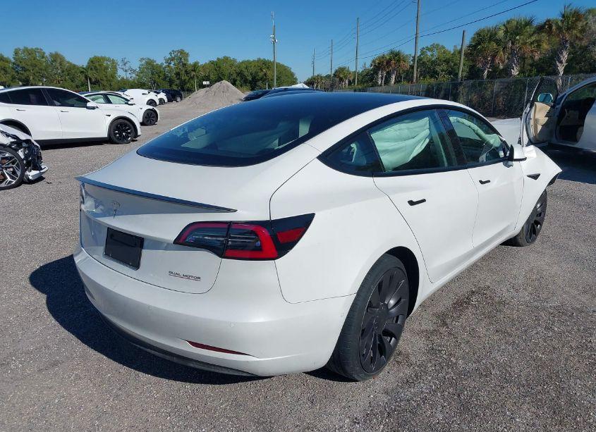 Photo 4 of 2021 Tesla Model 3 PERFORMANCE DUAL MOTOR ALL-WHEEL DRIVE (VIN 5YJ3E1EC6MF991056)