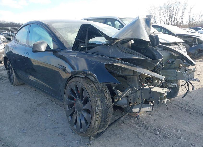 2022 Tesla Model 3 PERFORMANCE DUAL MOTOR ALL-WHEEL DRIVE (VIN 5YJ3E1EC6NF112642) main photo