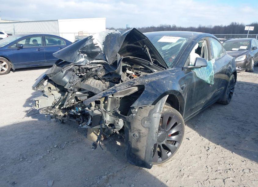 Photo 2 of 2022 Tesla Model 3 PERFORMANCE DUAL MOTOR ALL-WHEEL DRIVE (VIN 5YJ3E1EC6NF112642)