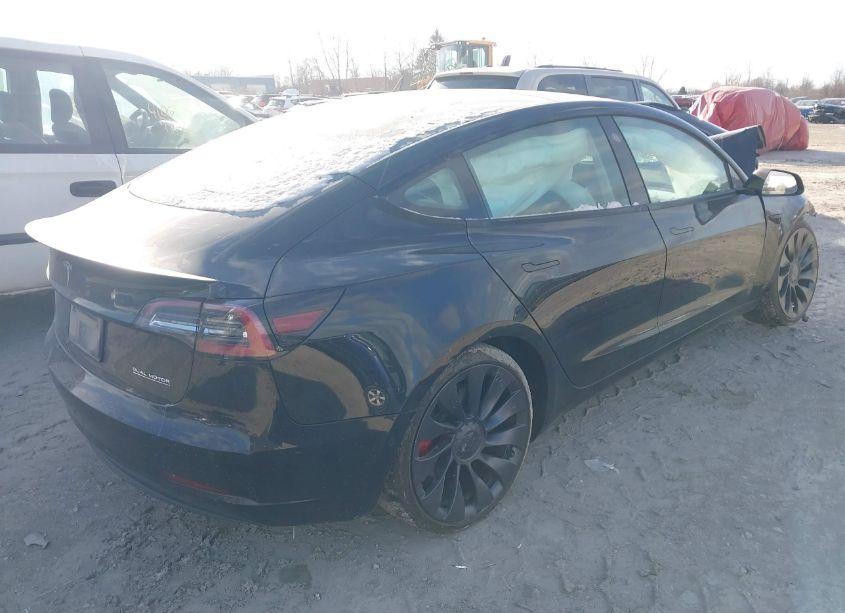 Photo 4 of 2022 Tesla Model 3 PERFORMANCE DUAL MOTOR ALL-WHEEL DRIVE (VIN 5YJ3E1EC6NF112642)