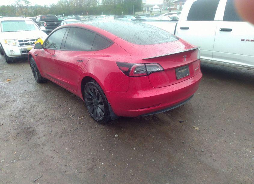 Photo 3 of 2022 Tesla Model 3 PERFORMANCE DUAL MOTOR ALL-WHEEL DRIVE (VIN 5YJ3E1EC6NF165731)