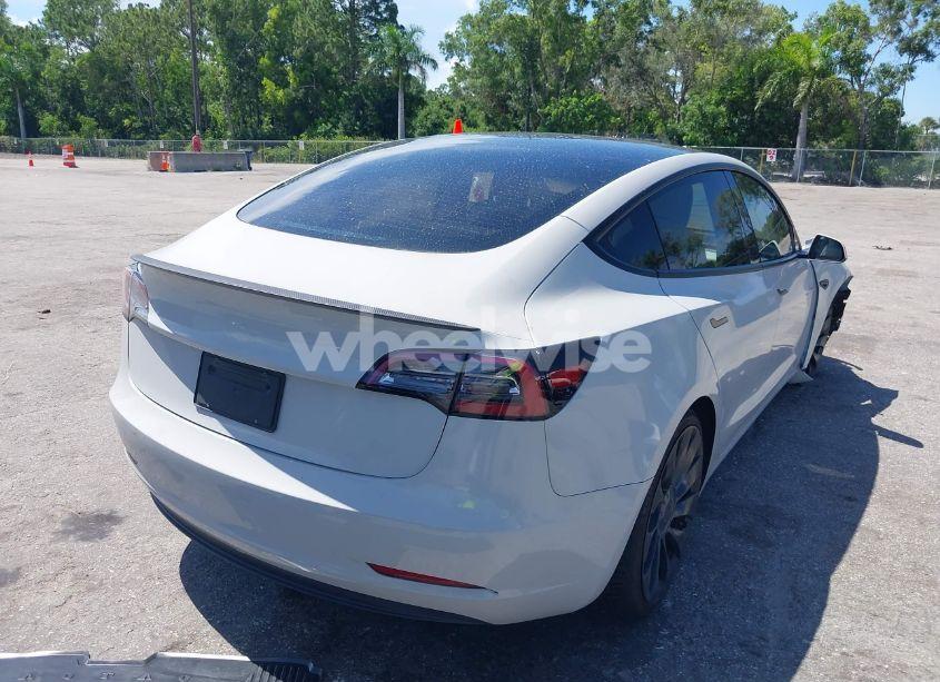 Photo 4 of 2022 Tesla Model 3 PERFORMANCE DUAL MOTOR ALL-WHEEL DRIVE (VIN 5YJ3E1EC6NF361619)