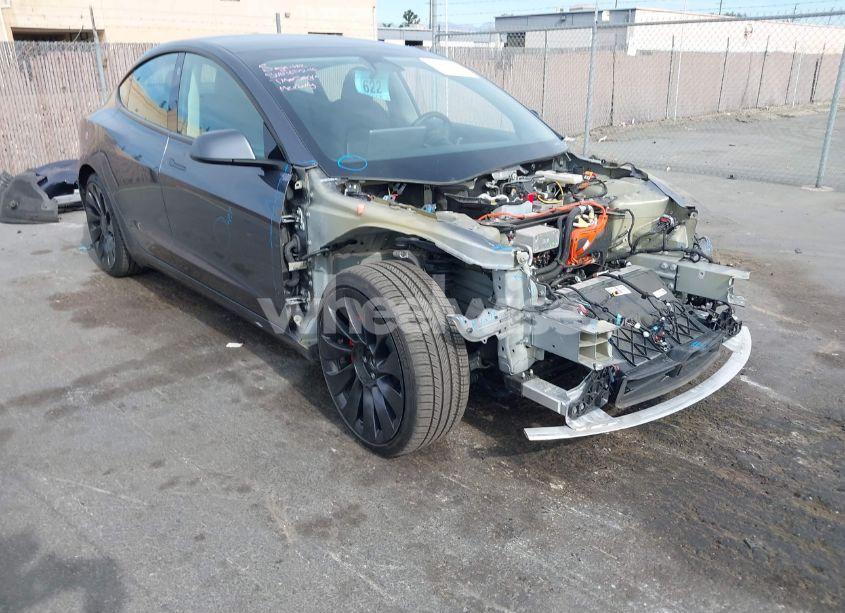 2022 Tesla Model 3 PERFORMANCE DUAL MOTOR ALL-WHEEL DRIVE (VIN 5YJ3E1EC6NF366318) main photo