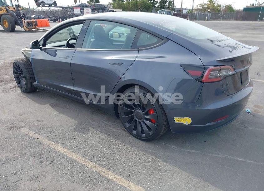 Photo 3 of 2022 Tesla Model 3 PERFORMANCE DUAL MOTOR ALL-WHEEL DRIVE (VIN 5YJ3E1EC6NF366318)
