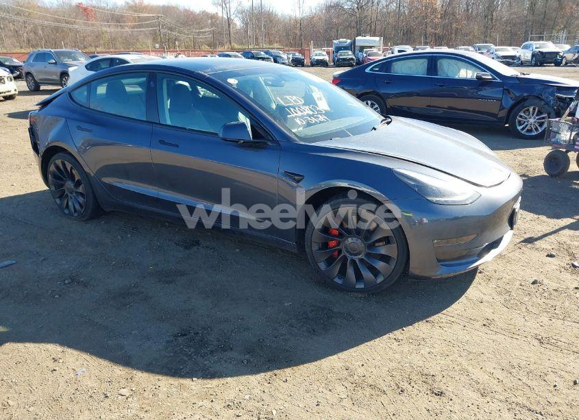 2023 Tesla Model 3 PERFORMANCE DUAL MOTOR ALL-WHEEL DRIVE (VIN 5YJ3E1EC7PF561587) main photo