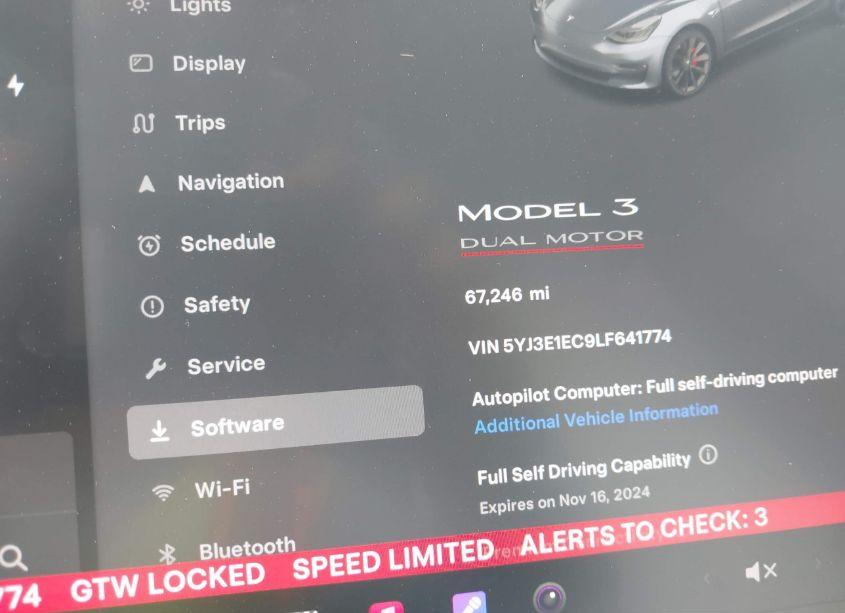 Photo 15 of 2020 Tesla Model 3 PERFORMANCE DUAL MOTOR ALL-WHEEL DRIVE (VIN 5YJ3E1EC9LF641774)