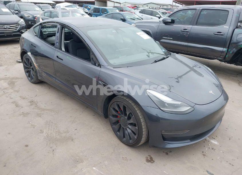 2022 Tesla Model 3 PERFORMANCE DUAL MOTOR ALL-WHEEL DRIVE (VIN 5YJ3E1EC9NF130410) main photo