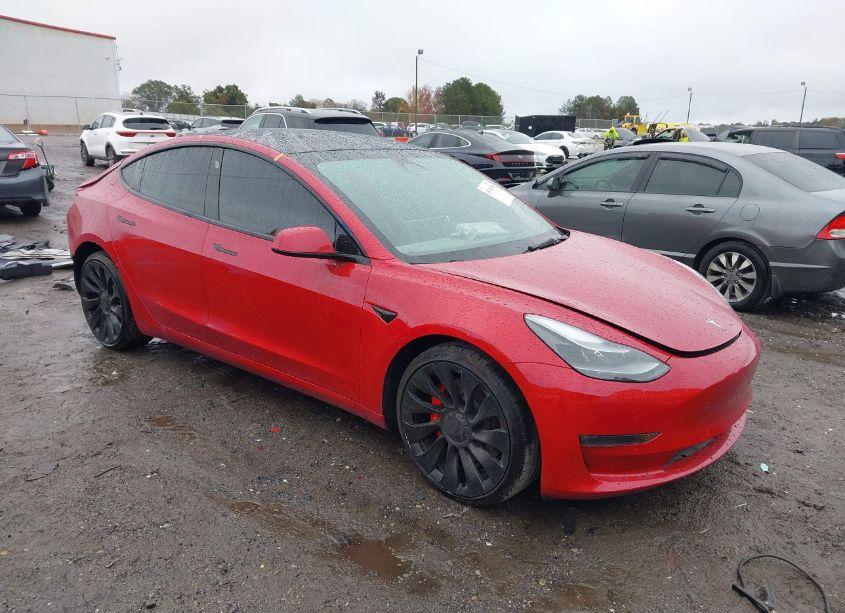 2022 Tesla Model 3 PERFORMANCE DUAL MOTOR ALL-WHEEL DRIVE (VIN 5YJ3E1EC9NF316979) main photo