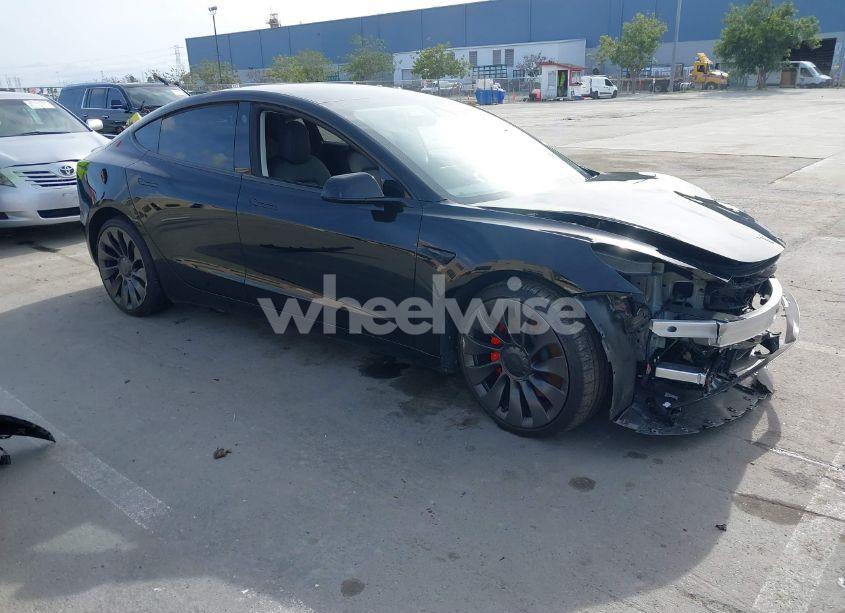 2023 Tesla Model 3 PERFORMANCE DUAL MOTOR ALL-WHEEL DRIVE (VIN 5YJ3E1EC9PF585194) main photo