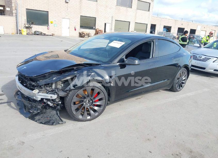 Photo 2 of 2023 Tesla Model 3 PERFORMANCE DUAL MOTOR ALL-WHEEL DRIVE (VIN 5YJ3E1EC9PF585194)