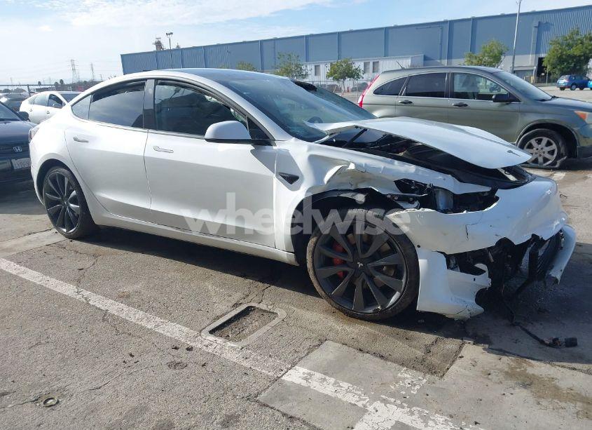2020 Tesla Model 3 PERFORMANCE DUAL MOTOR ALL-WHEEL DRIVE (VIN 5YJ3E1ECXLF736229) main photo